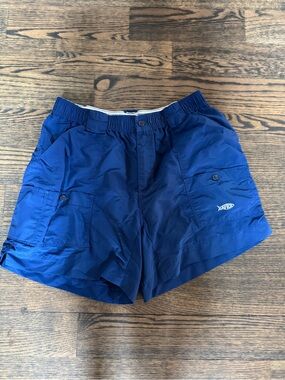 AFTCO Royal Blue Cargo Shorts
